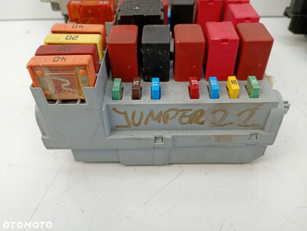 sterownik silnika moduł bsi skrzynka bezpieczników zestaw boxer III jumper lift 2.2 hdi 130 km euro5 9691854880 - 11