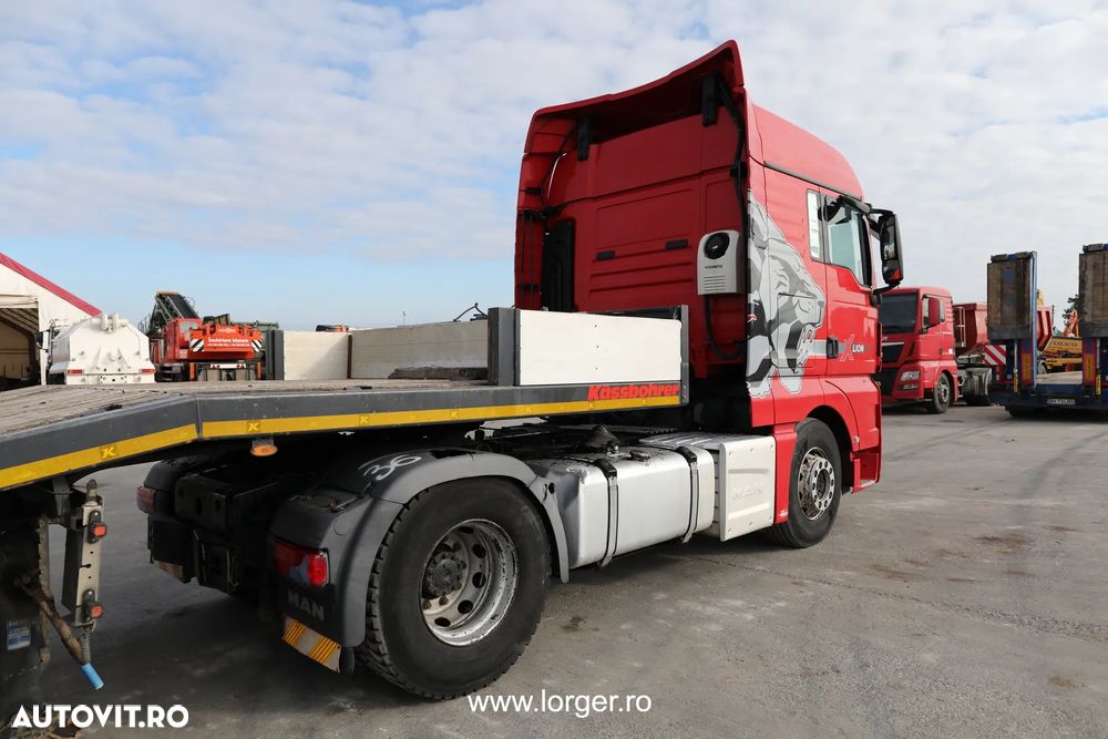 MAN TGX 18.500 4x2 LLS-U + Trailer Kässbohrer LB3E Lowbed - 3