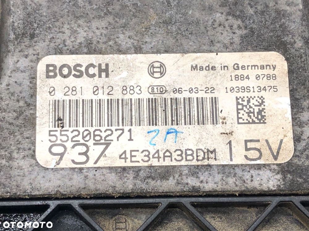 KOMPUTER SILNIKA - 76.00 PLN - ALFA ROMEO GT (937_) 2003 - 2010 1.9 JTD (937CXN1B) 110 kW [150 KM] - 4