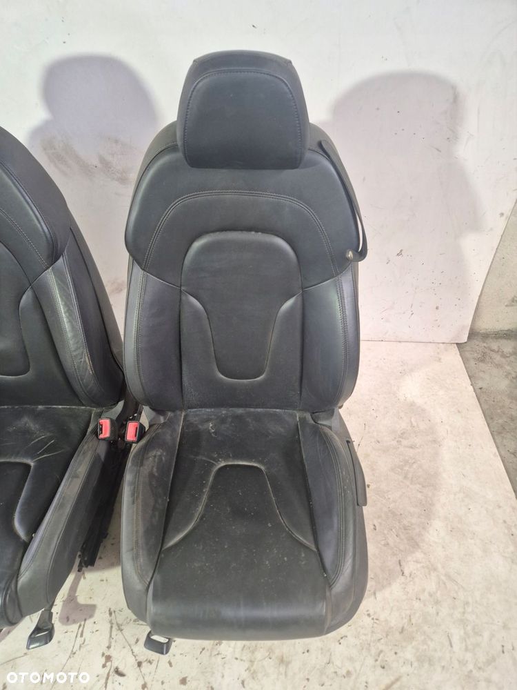 fotele kanapa skóra audi tt 8j cabrio podgrzewane - 2