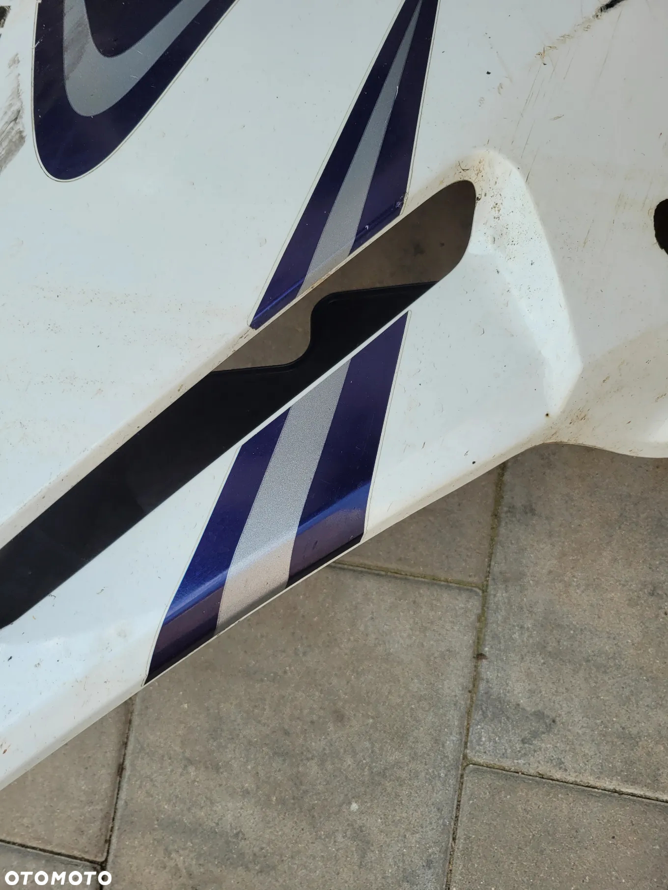 Owiewka, osłona lewa, bok, boczek lewy Suzuki GS 500F 2007r. - 6