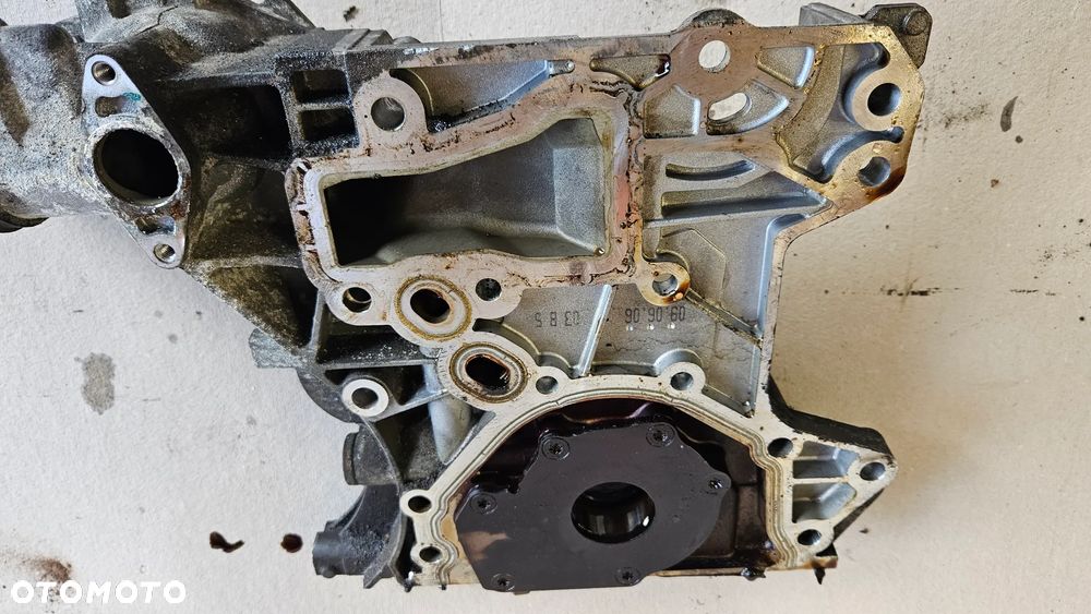 Opel Astra H Meriva B 1.6 16v pompa olejowa silnika oleju obudowa rozrządu Z16XEP - 3