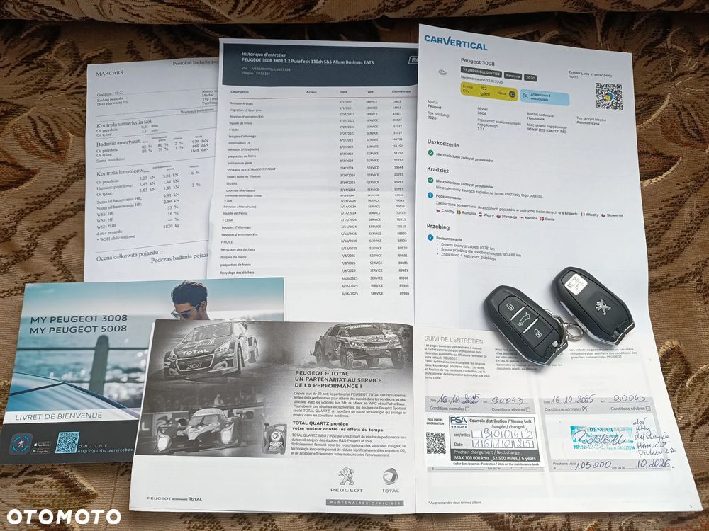 Peugeot 3008 1.2 PureTech GPF Allure S&S EAT8 - 8