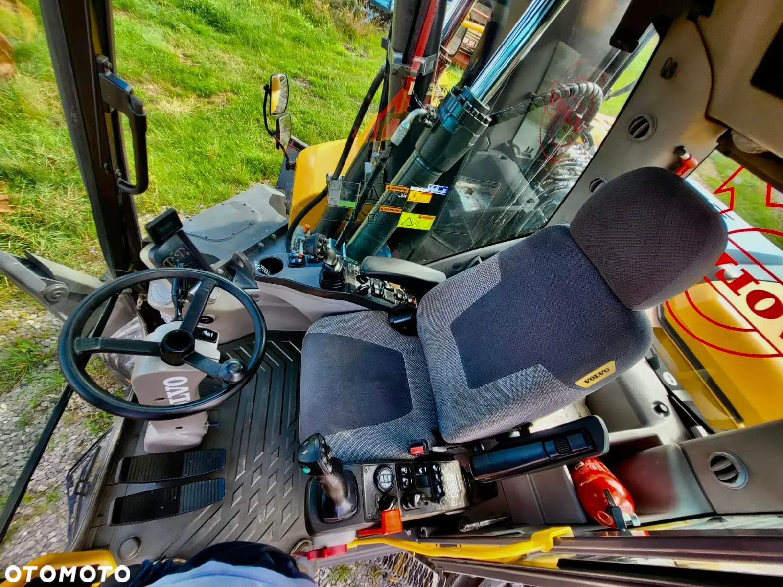 Volvo EW 160 D  Koparka Kołowa, Rototilt Rotator, 4 ŁYZKI Pług, Podpory - 15