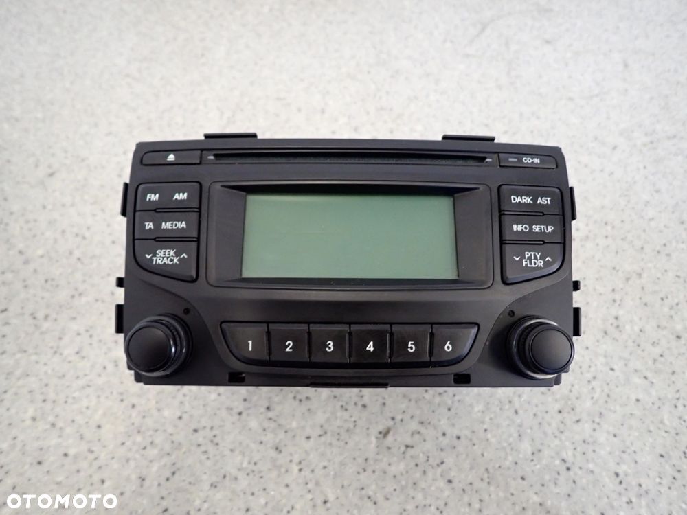 HYUNDAI IX20 HB 5D 09- RADIO FABRYCZNE 96160-1K000 - 1
