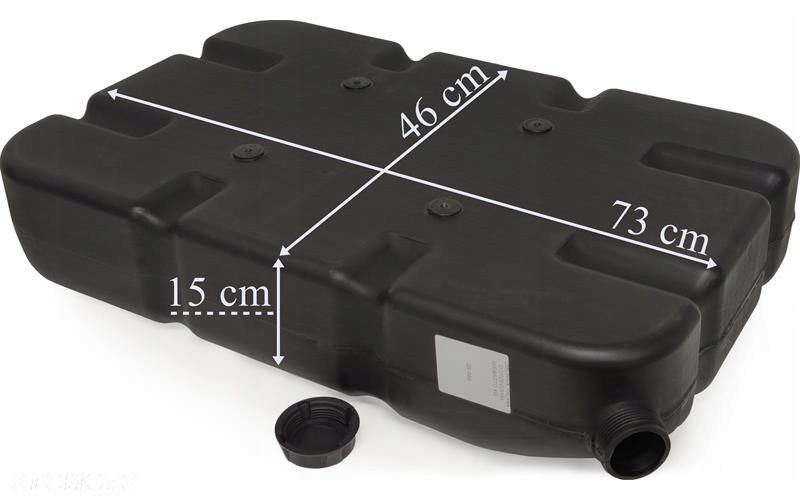 zbiornik paliwa ogrzewania webasto 40l - 2