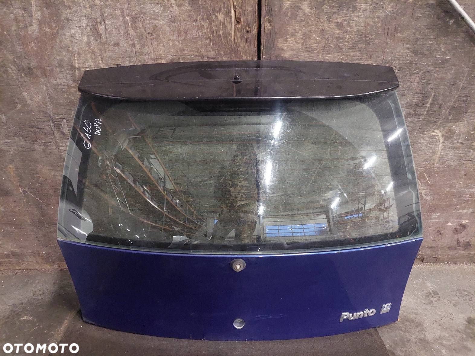 KOMPLETNY TYŁ KLAPA BAGAŻNIKA ZDERZAK TYŁ SX FIAT PUNTO II - 7