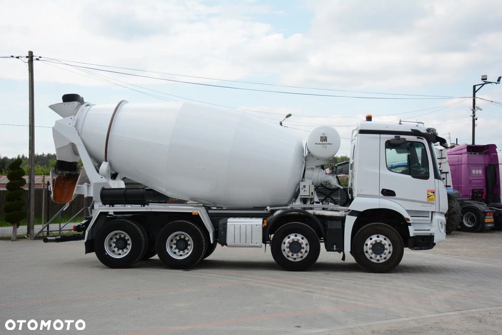Mercedes-Benz Arocs 3243 / 2021r / 9 m3 / 2 Radia / Putzmeister / 163215 km - 8