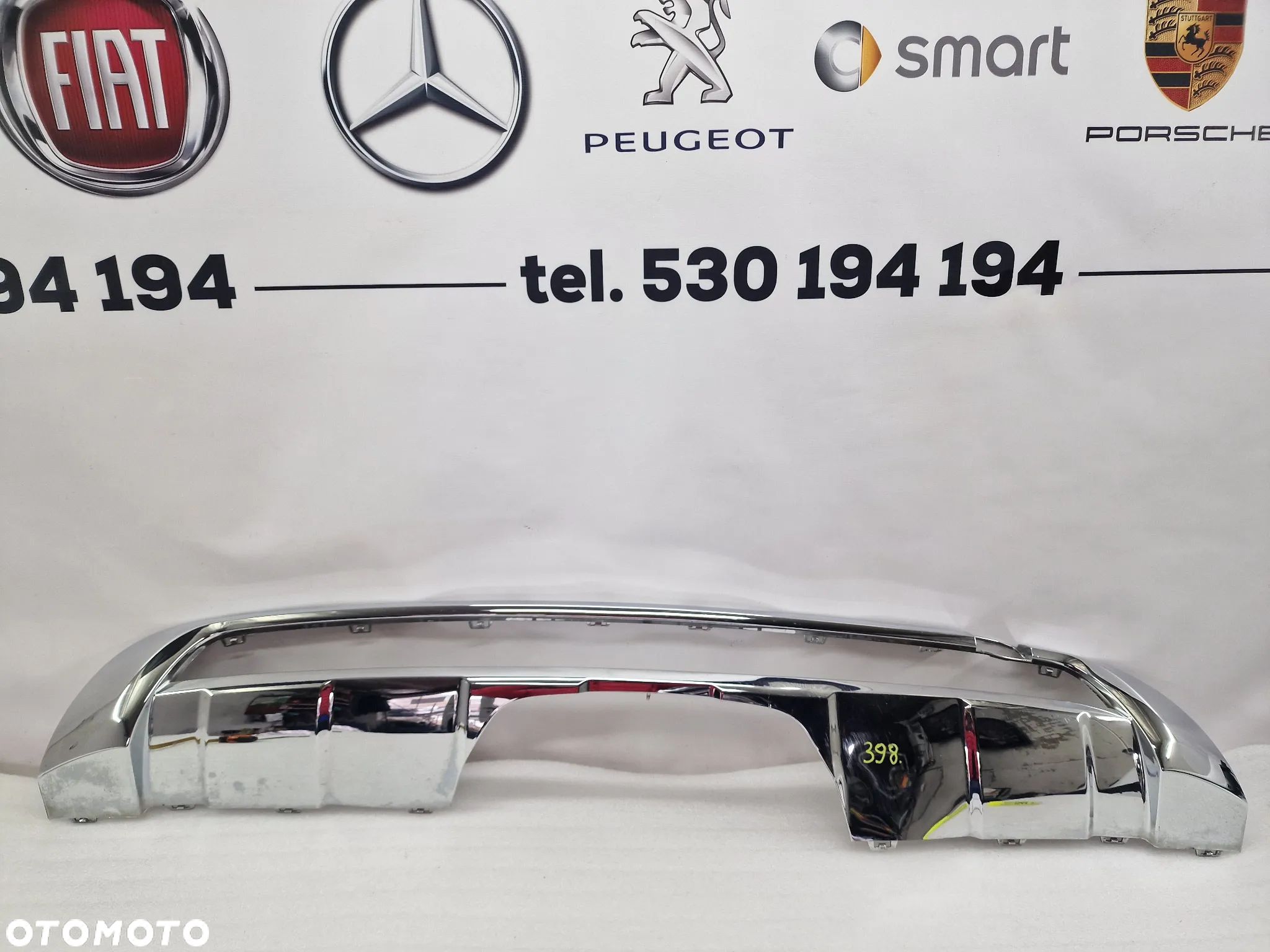 MERCEDES ML W166 AMG 11- DYFUZOR / DOKŁADKA ZDERZAKA TYLNEGO TYLNIEGO TYŁ , NR A1668804340 / A1668804440 , NR AUKCJI GL398 - 1