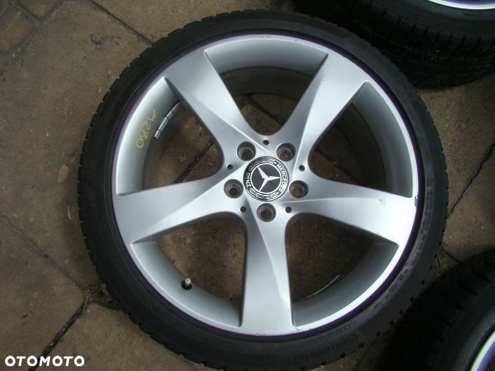 a280 5x112 Mercedes Benz w204 przód 8jx18 225/40 tył 8,5Jx18 255/35 zima - 3