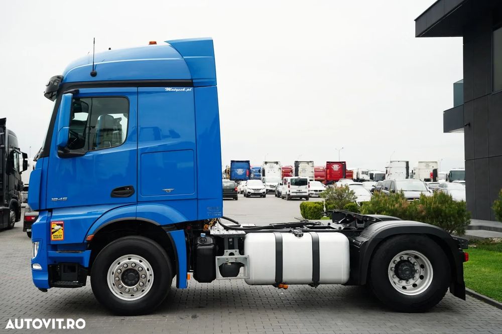Mercedes-Benz ACTROS 1845 / RETARDER / HIDRAULICĂ / JANTE DIN ALIAJ / STREAM SPACE / EURO 6 / - 7