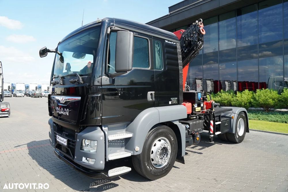 MAN TGS 18.480 / 4x2 / HDS HMF 1820 K6 / 17.2 m REACH / MANUAL / RADIOCOMANDĂ / IMPORTAT - 12