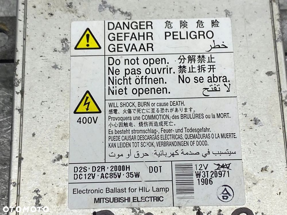 PRZETWORNICA XENON MITSUBISHI ASX OUTLANDER W3T20971 D2S D2R ORYGINAŁ - 7