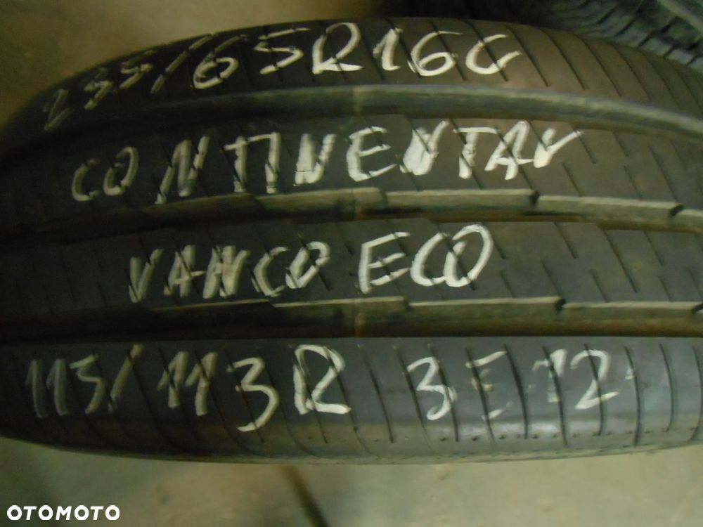 OPONY 235/65R16C CONTINENTAL VANCO ECO DOT 3712 9.3MM - 2