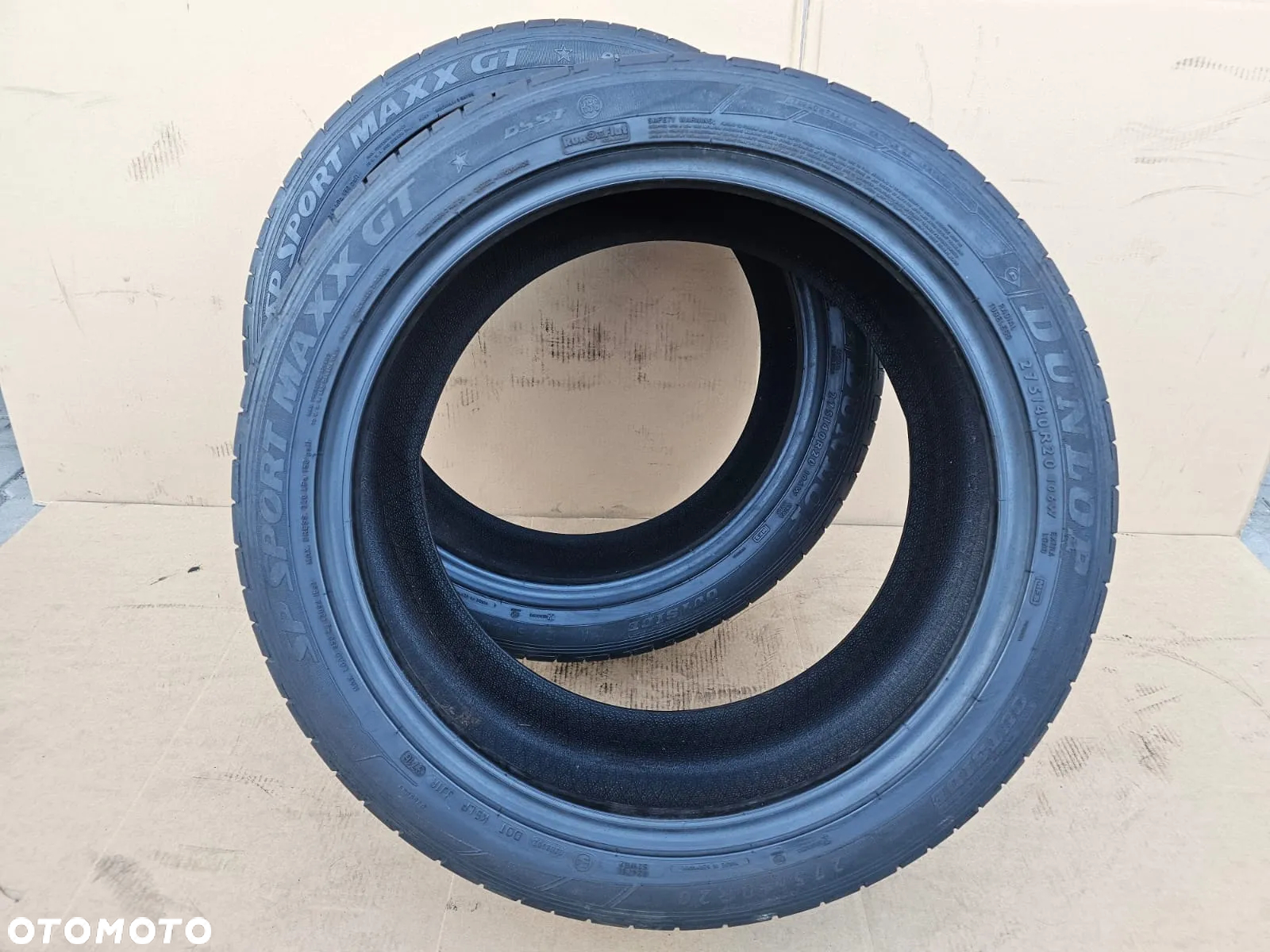 (O89) 275/40R20 106W 6,2mm 16r XL RSC / Dunlop SP Sport Maxx GT - 5