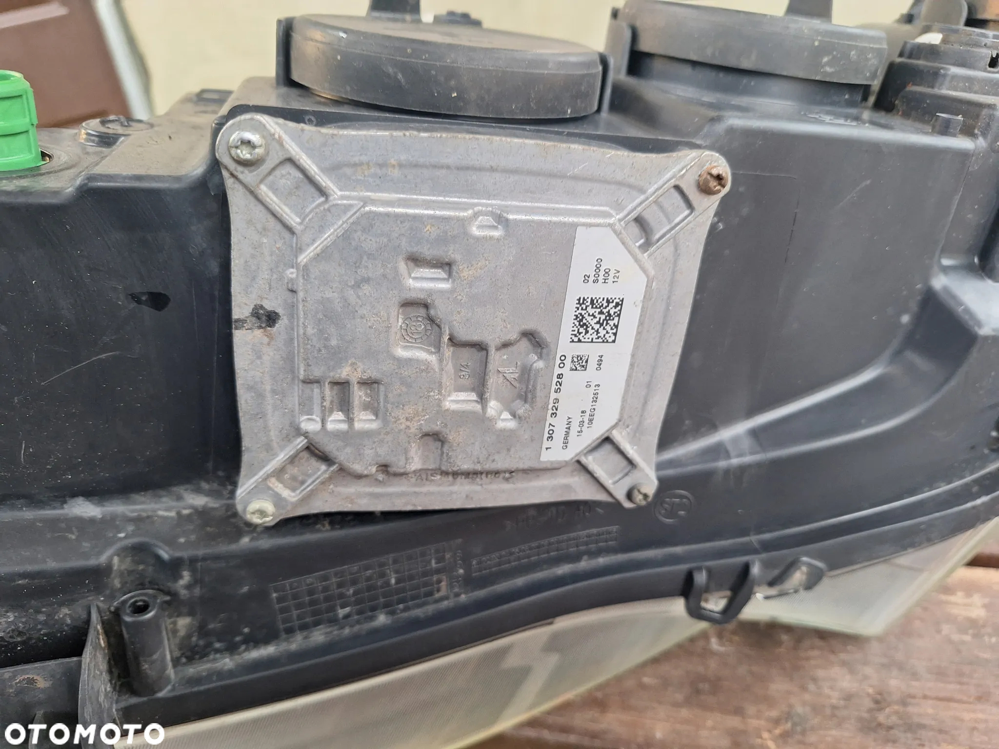 Lampa prawa przednia Fiat Ducato III lift Jumper boxer led czarny srodek - 6