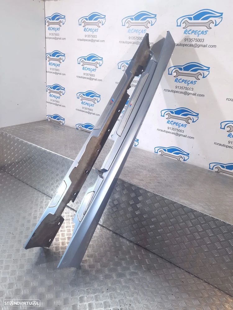 EMBALADEIRA EMBALADEIRAS ESQUERDA DIREITA BMW SERIE 1 E87 PACK M SAIA SAIAS LATERAL LATERAIS - 7