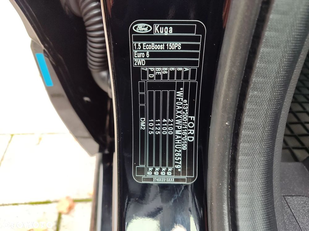 Ford Kuga 1.5 EcoBoost FWD ST-Line Black ASS GPF - 26