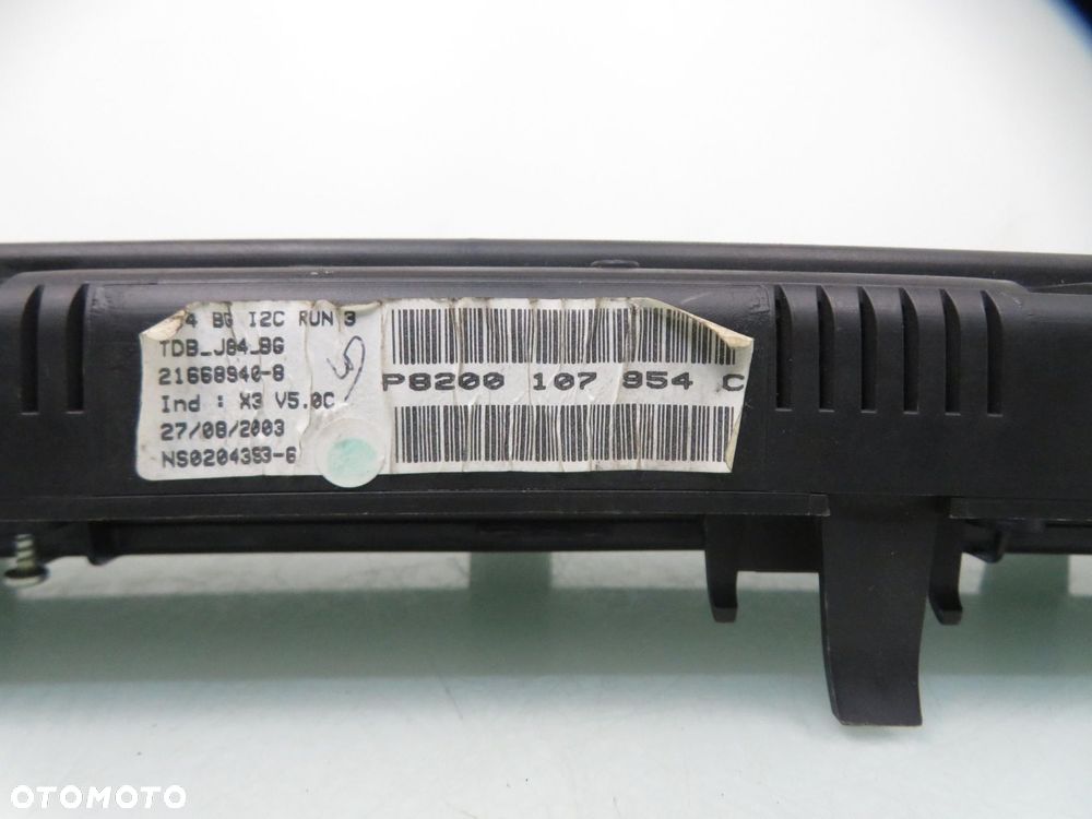 LICZNIK RENAULT SCENIC II 1.9 DCI P8200107954C - 9