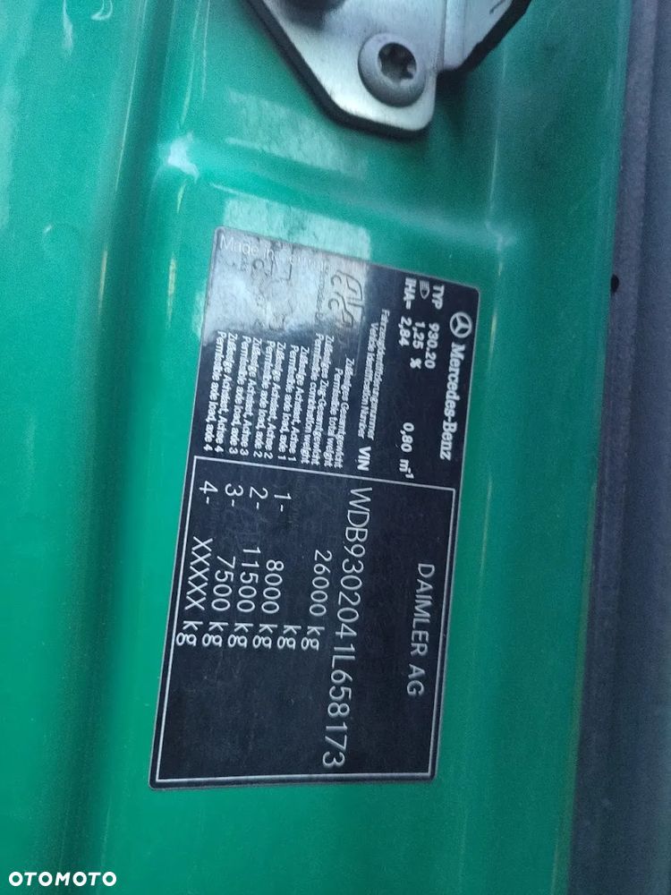 Mercedes-Benz ACTROS 25.44 ; MP3 * plandeka * do zabudowy * Germany * - 10