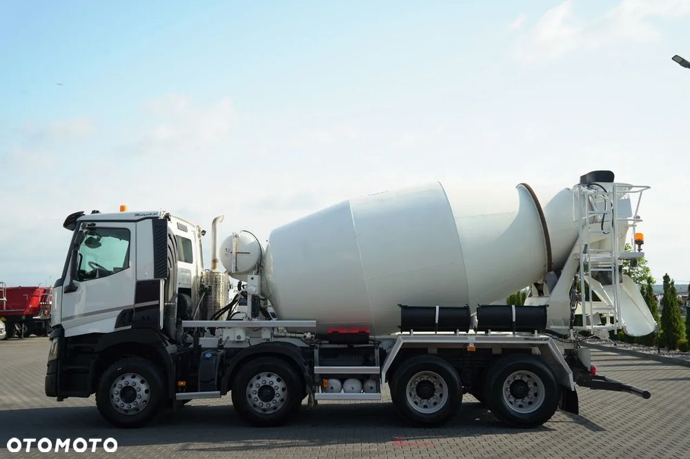 Renault C 430 XLOAD / 8X4 / BETONOMIESZARKA  / GRUSZKA 9.1 M3 / ALUFELGI / EURO 6 / - 3