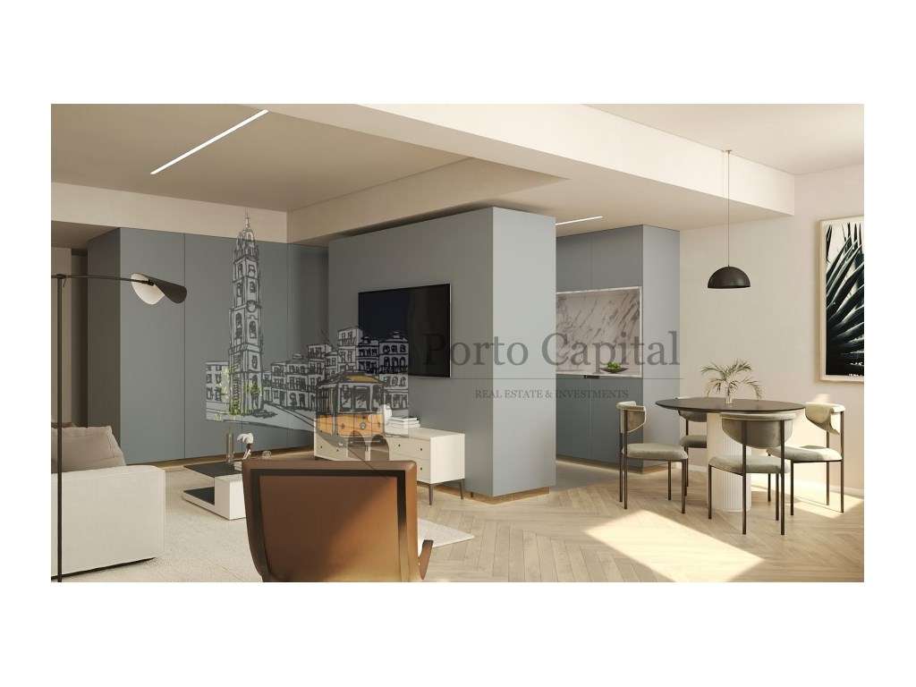 EXCELENTE APARTAMENTO T3 COM 130 M2 E ARRUMOS NO CENTO DO PORTO - Grande imagem: 5/23