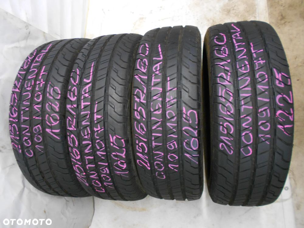 OPONY 215/65R16C CONTINENTAL CONTIVANCONTACT 100 DOT 1625 10MM