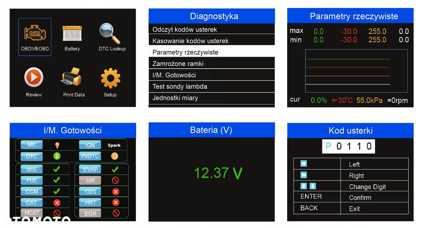 PROFESJONALNY TESTER DIAGNOSTYCZNY GUMA - 6