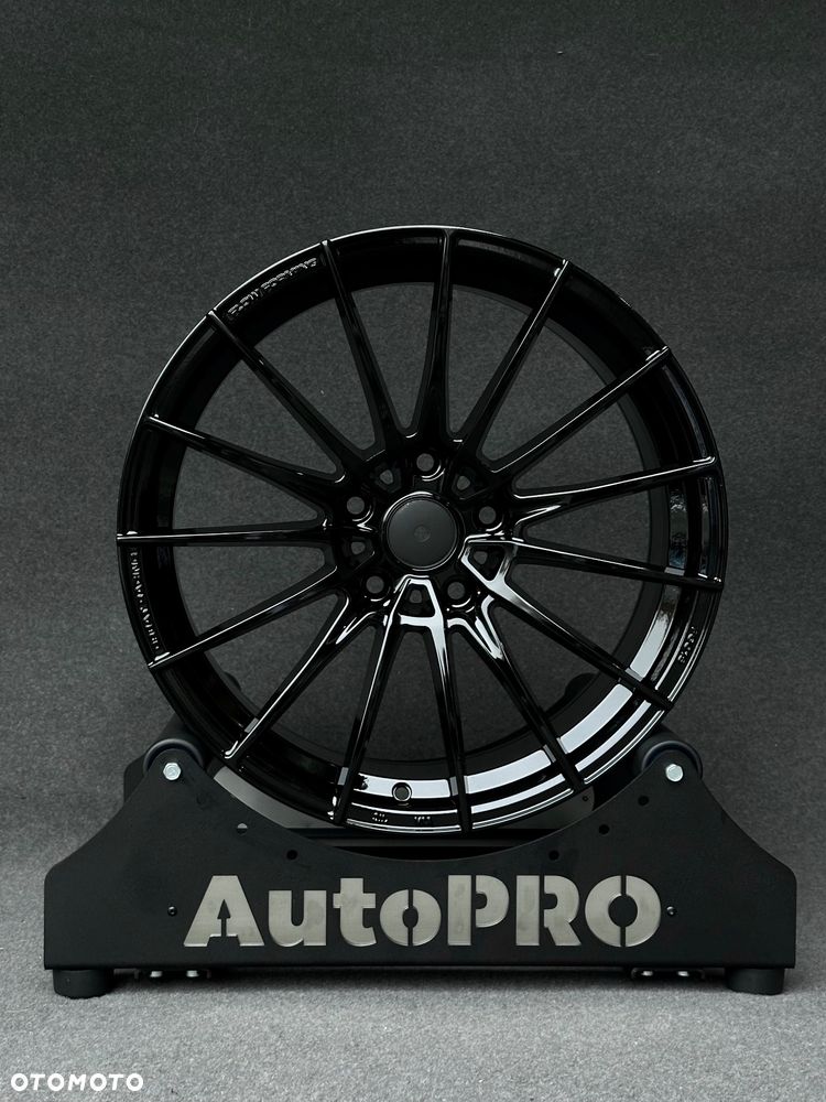 NOWE felgi 18 BMW CZARNY POŁYSK  5x120 8.5j ET35 F10 Z3 Z4 E46 X1 X3 E83 F25 X5 E90 F30 F32 F34 GT F01 F12 F20 E87 F22 E60 xDrive  alufelgi - 1
