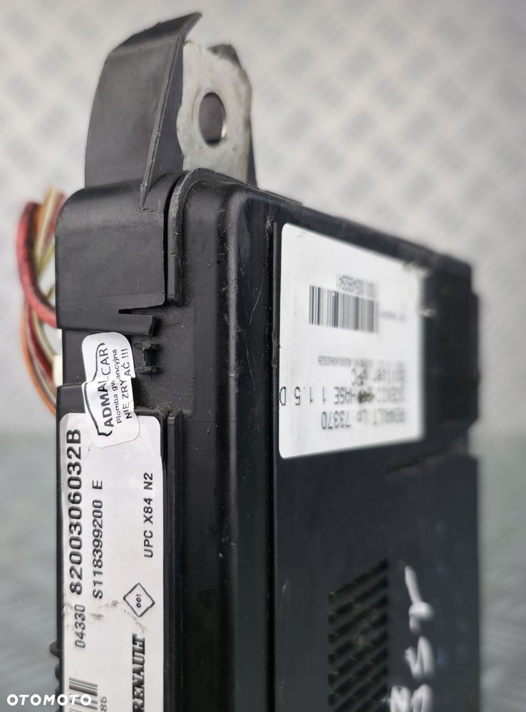 8200306032B 118399200E moduł skrzynka UPC X84 N2 RENAULT SCENIC MEGANE II 2 - 8