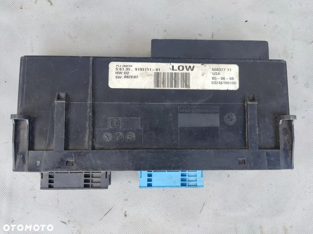 MODUŁ STEROWNIK KOMFORTU BMW X5 E70 X6 E71 9193111