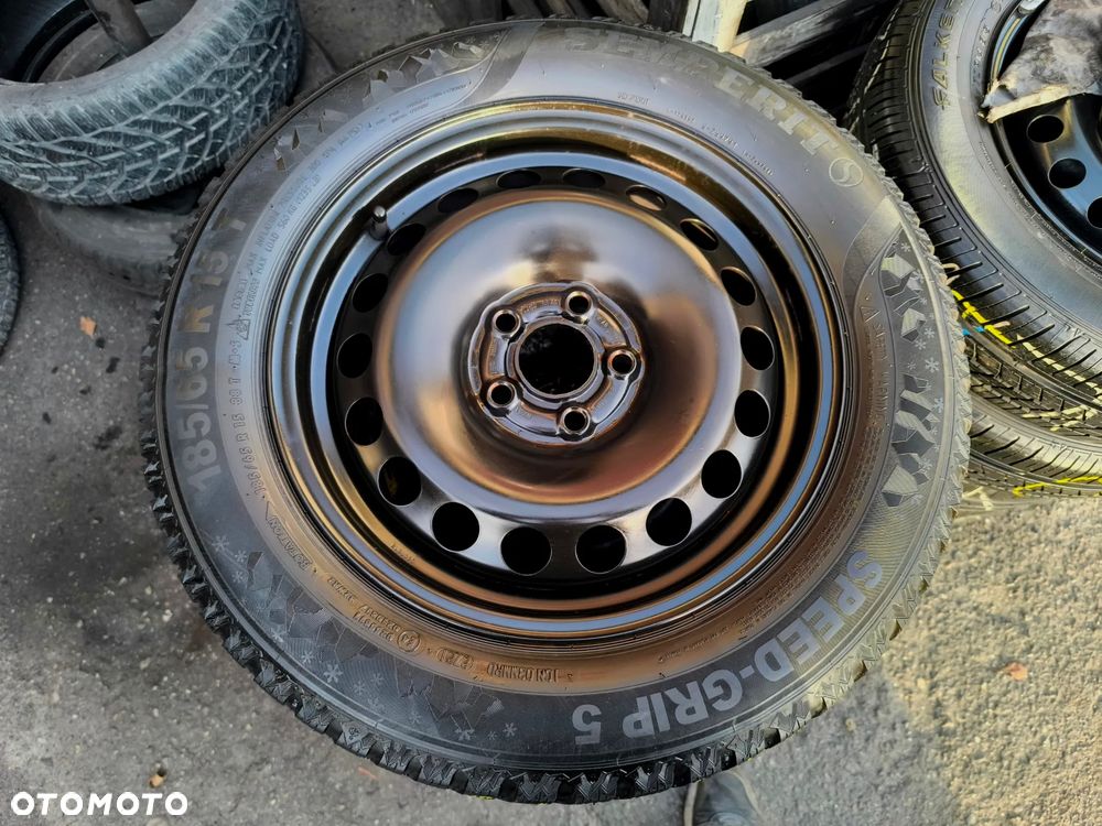 5x100 Felgi Stalowe Stal 15 Koła Zimowe Zima AUDI A1 A3 8L SKODA FABIA IV 4 PRAKTIK SEAT IBIZA V 5 VW POLO VI 6 GOLF IV 4 BORA NEW BEETLE 7mm 21r. Legnica ALU-RAD 185/65 - 3