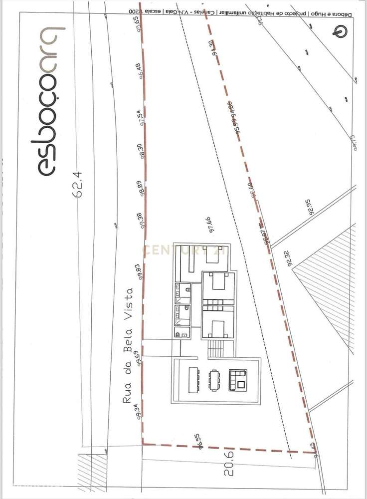 Lote de 600 m2 Vila Nova de Gaia, Canelas - Grande imagem: 2/9