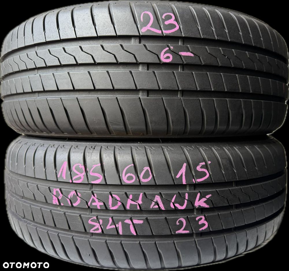 2 x 185/60R15 Firestone Roadhawk - 1