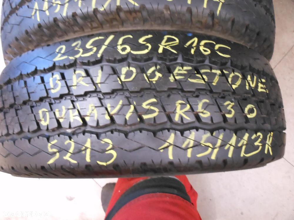Opony 235/65r16c bridgestone duravis r630 8,8mm  lato para - 2