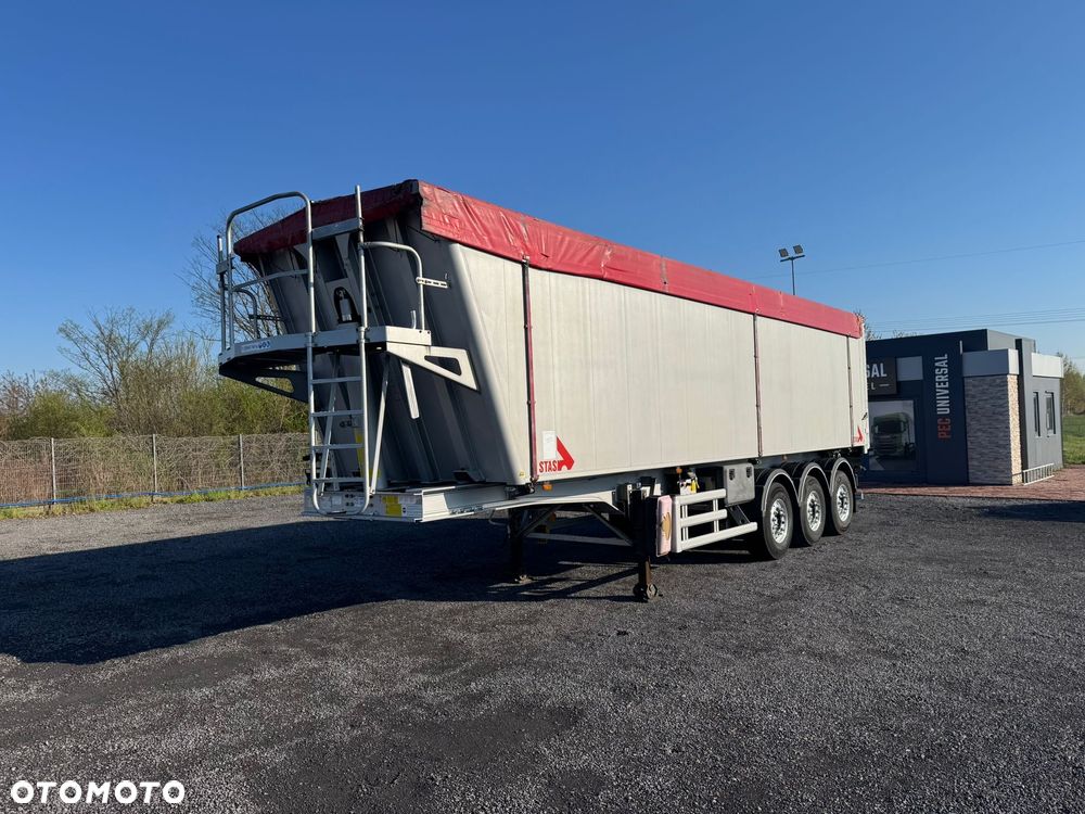 Stas 55m3 / Klapo- Drzwi / Oś Podnoszona / Waga / Stan BDB / z Francji - 5