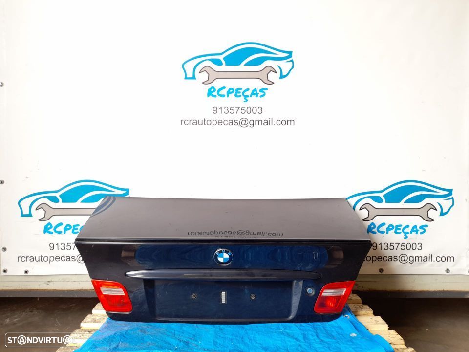 PORTA TAMPA MALA BMW SERIE 3 E46 COUPÉ FECHO PUXADOR AILERON SPOILER LIP FAROLIM FAROLINS - 1