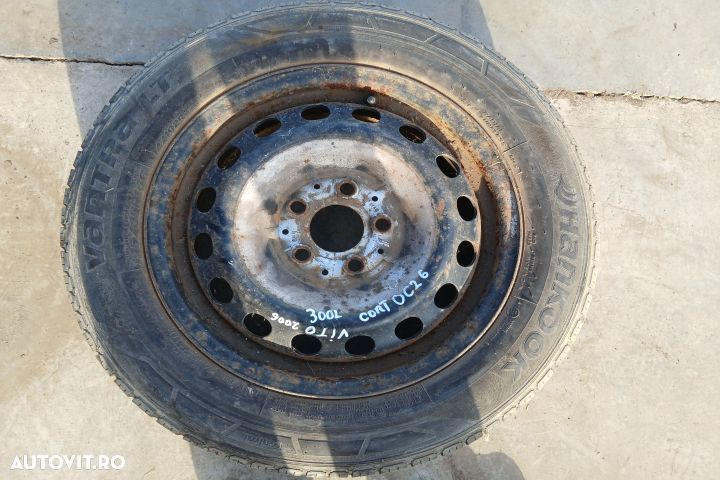Roata de rezerva R16 6394011602 195/65 R16 C 6JX16H2 ET54 6394011602 - 1