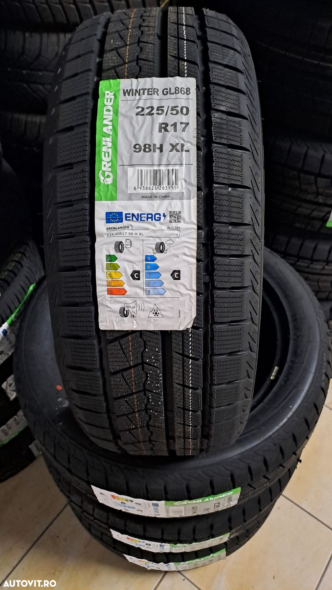 Anvelope noi iarna 225 50 r17 DOT 2024 - 2