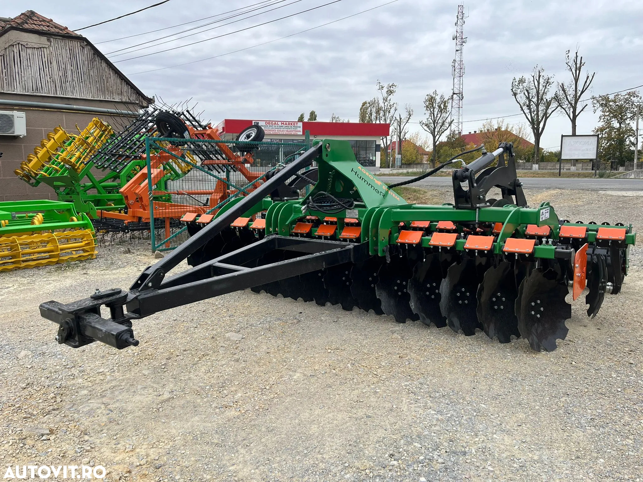 Terraking HummeR Disc cu talere independente TRACTAT PE ROTI - 13