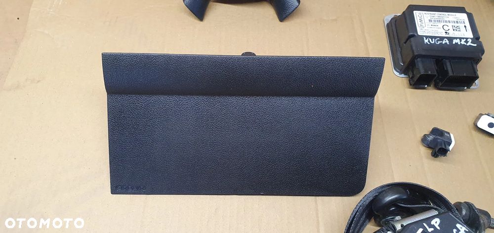 Zestaw poduszek AIRBAG pasy poduszki sensor kolanówka Ford Kuga MK2 - 4