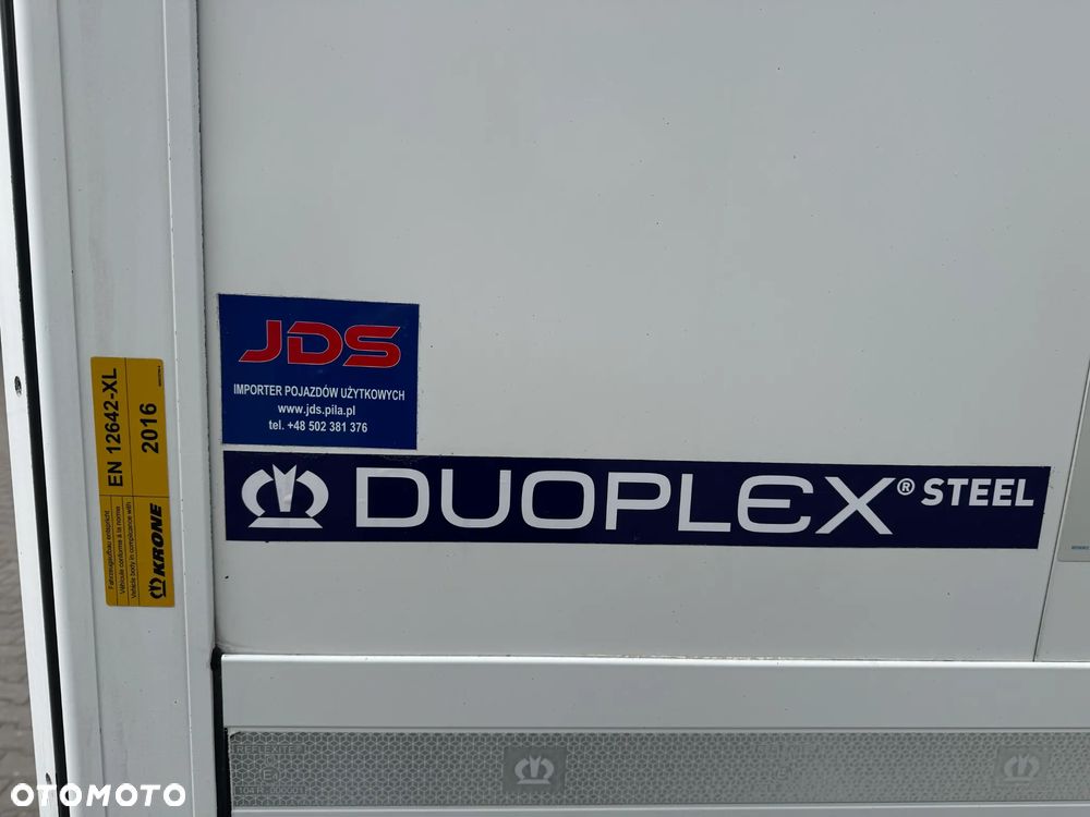 Krone Chłodnia ,Doppelstock , Carrier Vector 1550, Kwiatowa 2,50m - 27