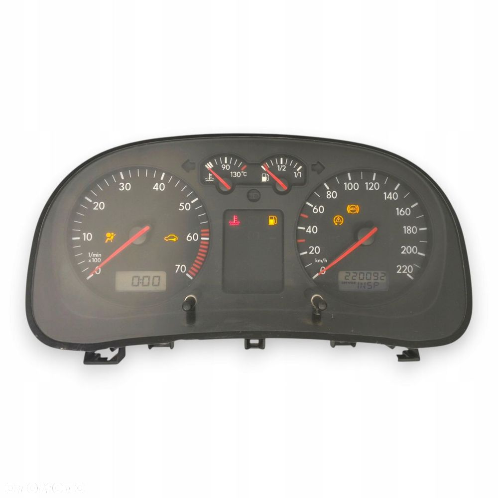 LICZNIK ZEGARY 1J0919861 VW Golf IV Bora 1.4 1.6 8V 16V Benzyna 220 092km - 14