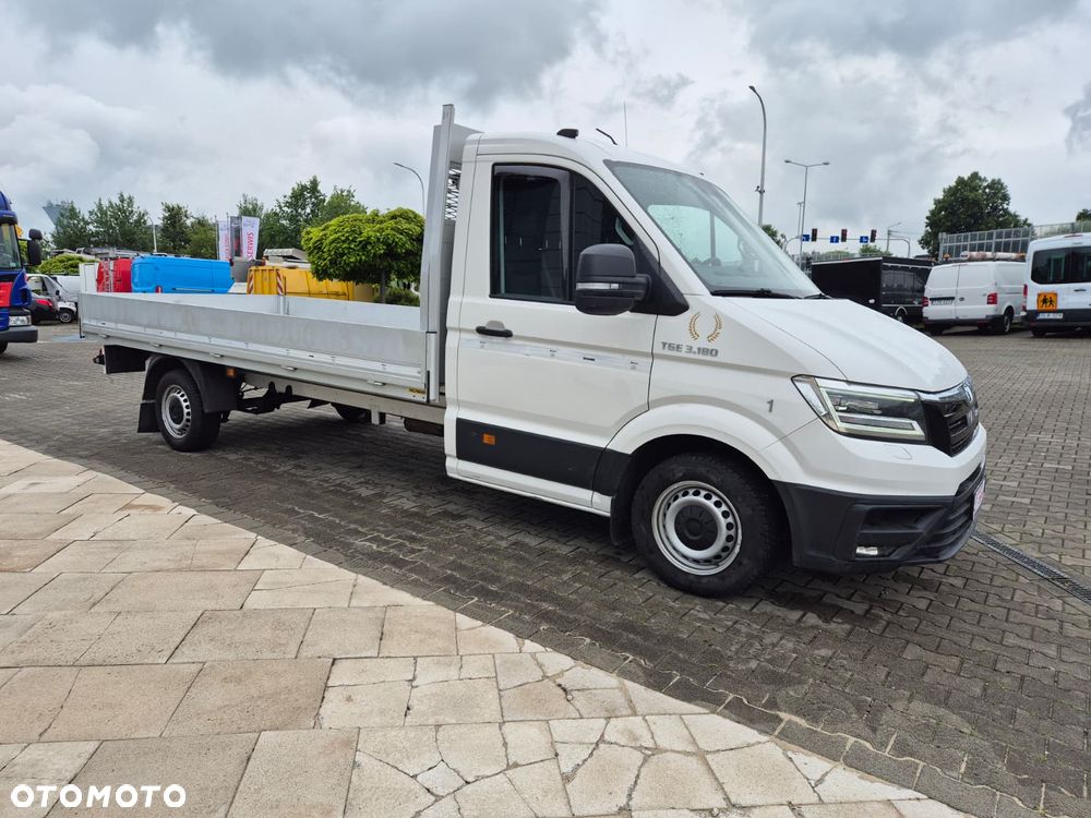 MAN TGE 3.180 2.0 TDi DSG / SKRZYNIA / DŁUGA / ALUMINIOWA / BEZWYPADKOWY / SERWISOWANY / STAN WZOROWY / EURO 6 - 5