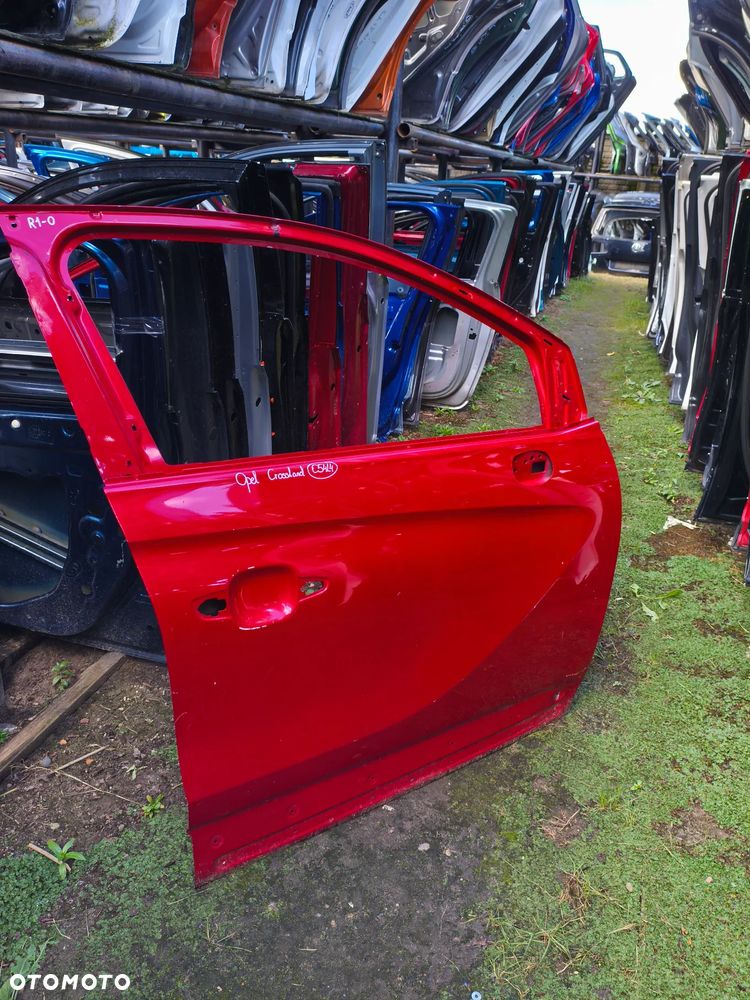 OPEL CROSSLAND DRZWI PRAWE PRZEDNIE PRZÓD POZNAŃ GIEŁDA R10 - 1