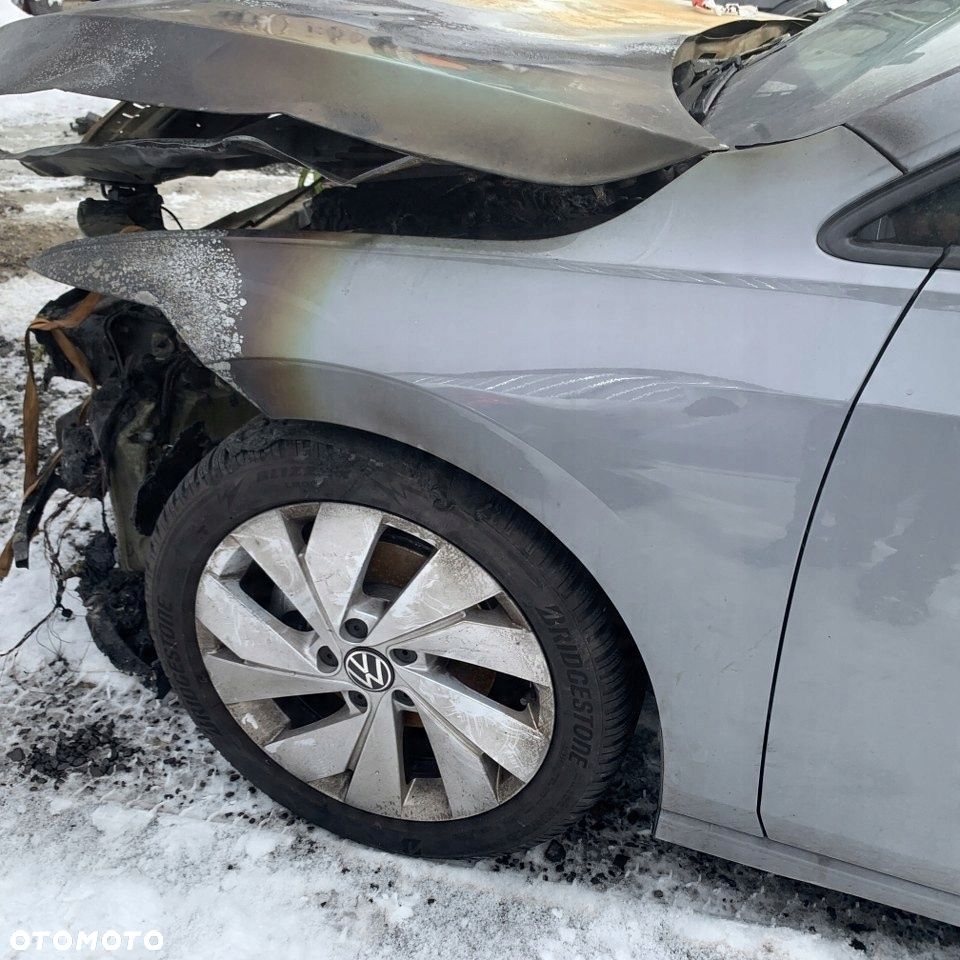 Błotnik Przód Lewy La7C Oryginalny Kompletny Vw Golf 8 Viii 5H 2024R - 1