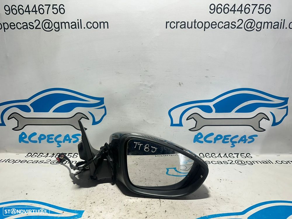 .Espelho Retrovisor Lateral Direito Original Audi TT 8J Coupe Cabrio 2006 - 2014