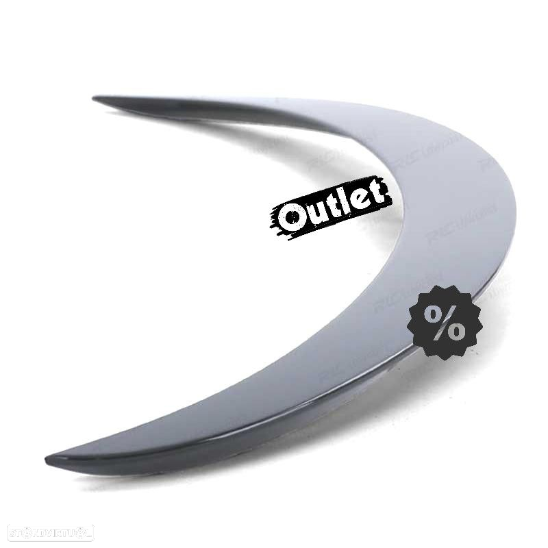 C020042C3 AILERON SPOILER DE MALA PARA MERCEDES CLA C117 12- LOOK AMG PRETO BRIL - 7
