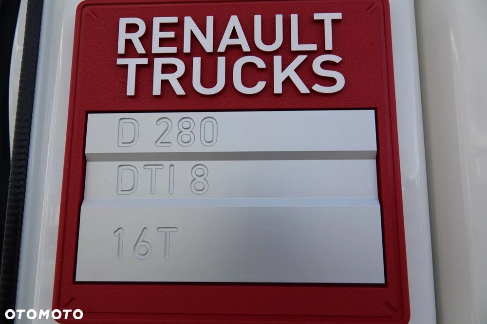 Renault D 280 / CHŁODNIA - 6,7 m / THERMO KING ES-600 MAX / + WINDA ZAŁADOWCZA PALFINGER / 2021 ROK / 113 tys.km - 28