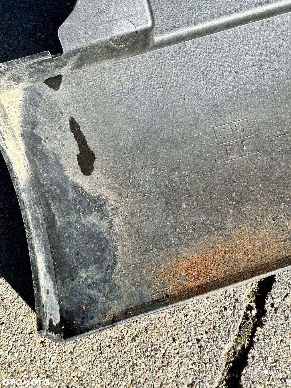 Narożnik Zderzaka Prawy Tył Listwa PDC Ford Transit MK8 2020r BK31-17926 - 10